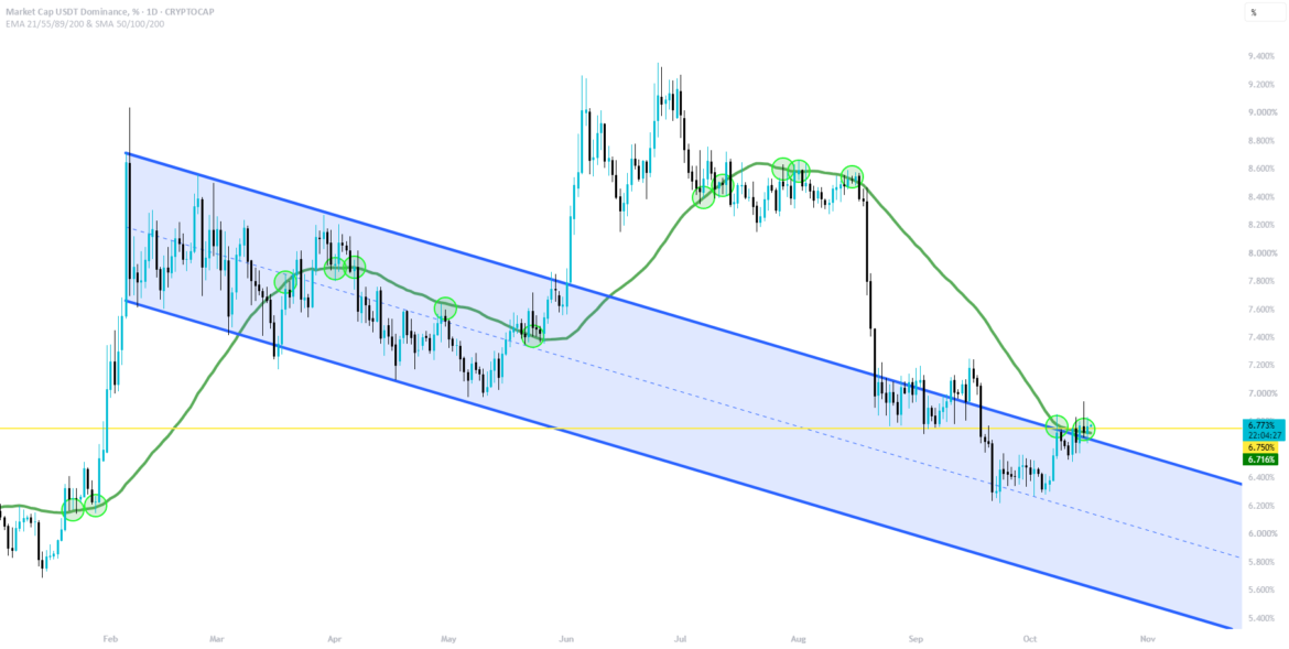 Critical Moment for CRYPTOCAP:USDT.D by VIAQUANT — TradingView