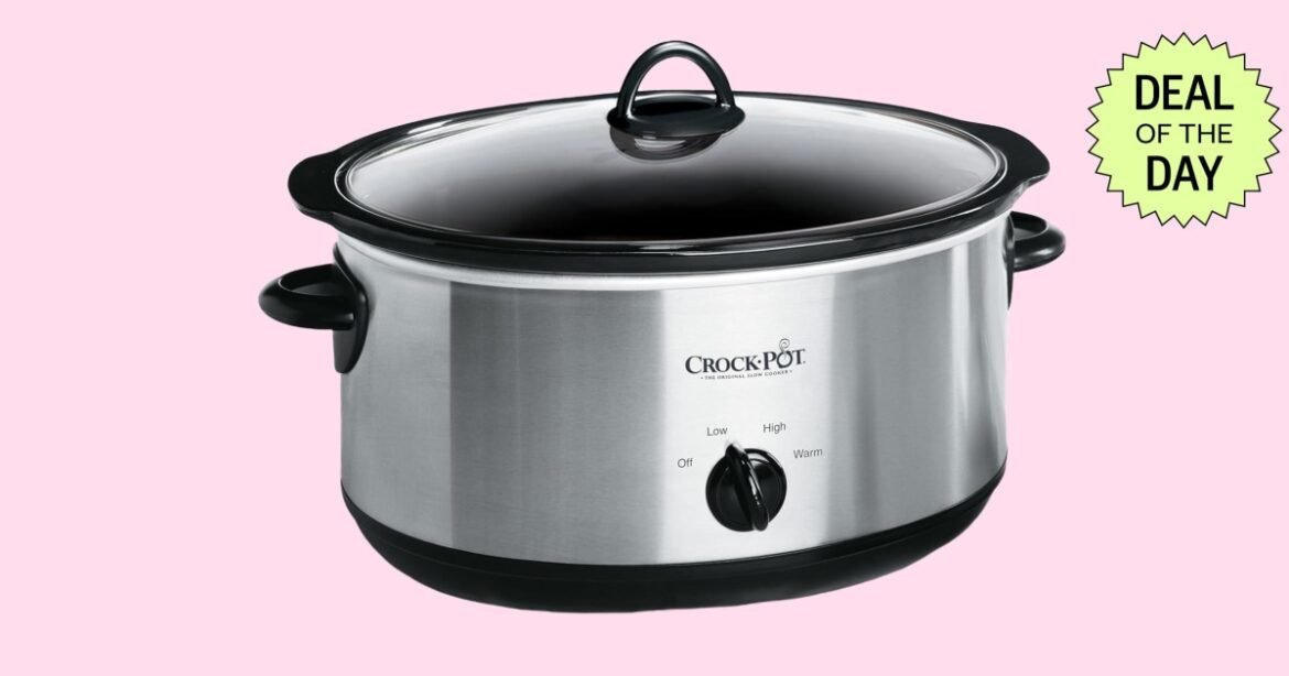 Crock-Pot’s 7-Quart Slow Cooker Is 40% Off Today