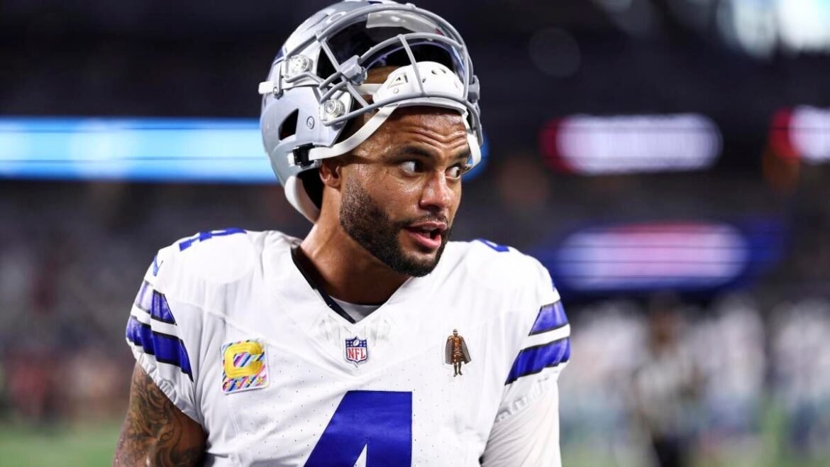 Dak Prescott takes issue with 'embarrassing' comment by heckler after Cowboys' shocking loss to Bucs
