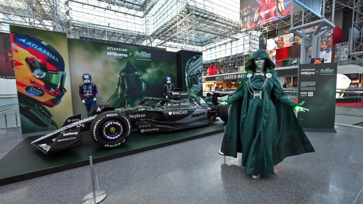 Doctor Doom livery, New York Comic Con and United States Grand Prix 2026
