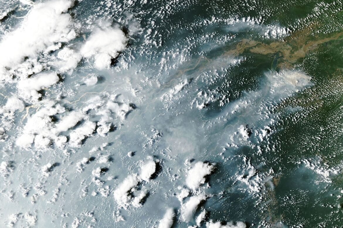 Fires Arrive in the Amazon Rainforest