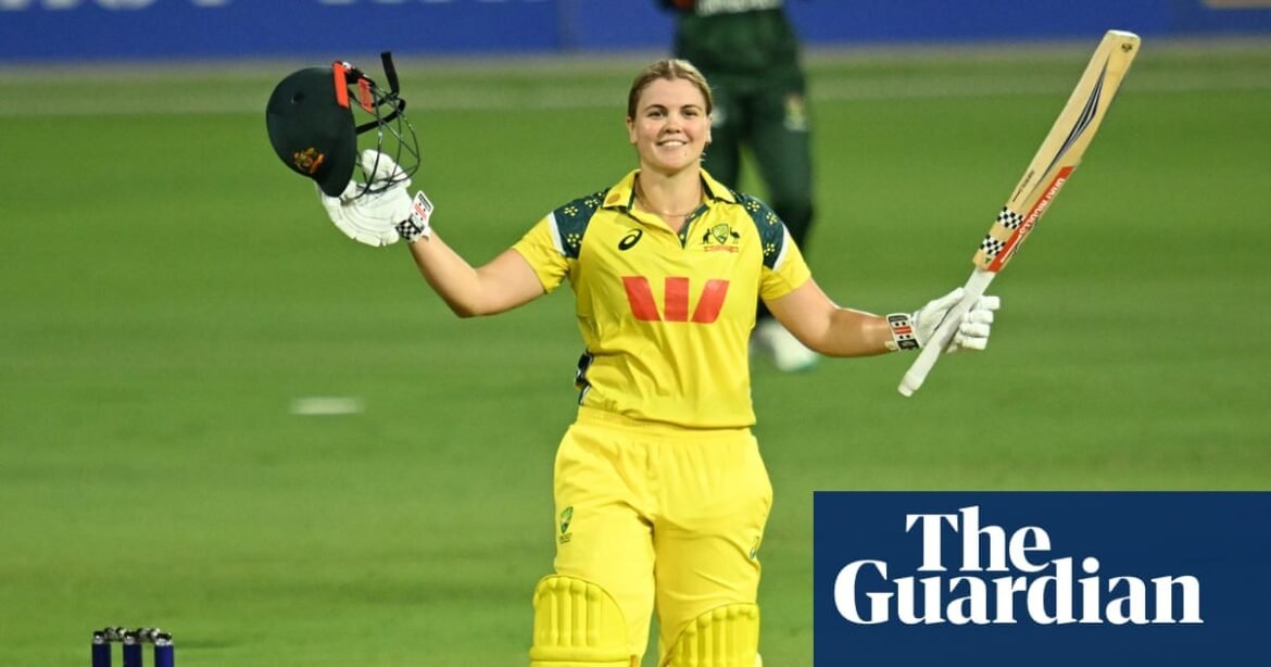 Georgia Voll’s quickfire century lifts Australia to ODI series win against Bangladesh | Australia women's cricket team