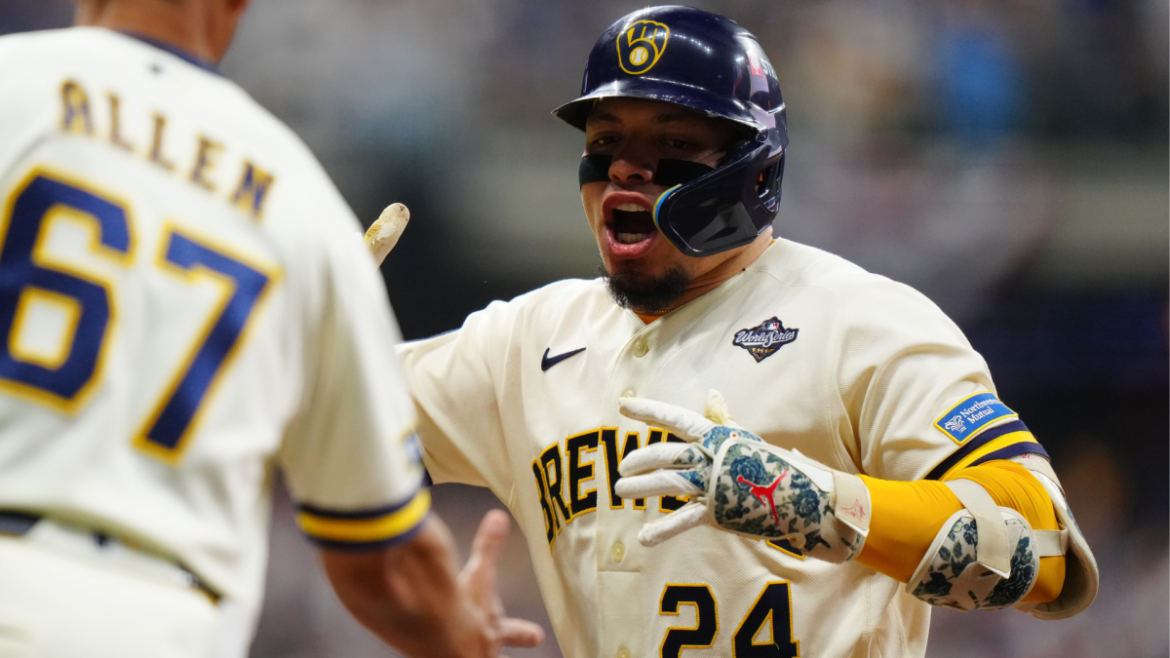 How William Contreras, the MVP of this Brewers playoff run, is commanding the game from every angle