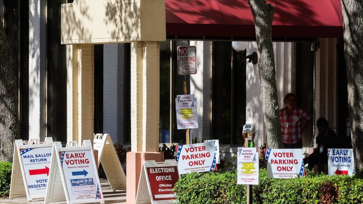 Immigration agents reported at early voting sites in Florida