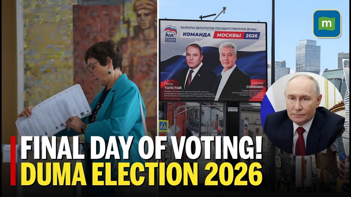 LIVE: Russia Elections | Voters Cast Ballots on Final Day of Parliamentary Polls | N18G