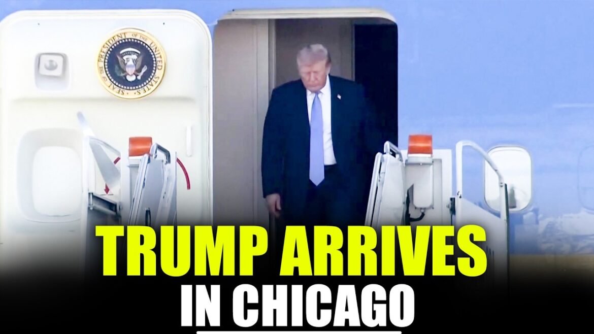 LIVE: US President Donald Trump arrives in Chicago | UK Terror Attempt | Iran