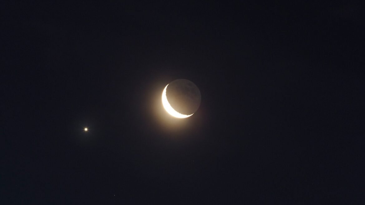 Lunar occultation of Jupiter: The biggest planet will disappear behind the crescent moon in a once-in-a-decade alignment tomorrow