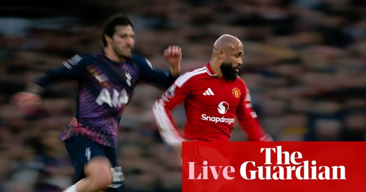 Manchester United v Tottenham: Premier League – live | Premier League