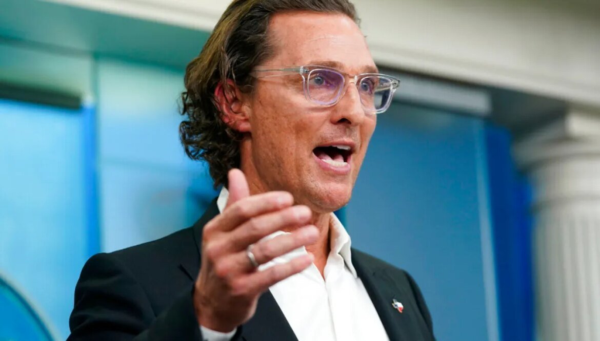 McConaughey urges independents to flex political muscle and vote in midterm elections