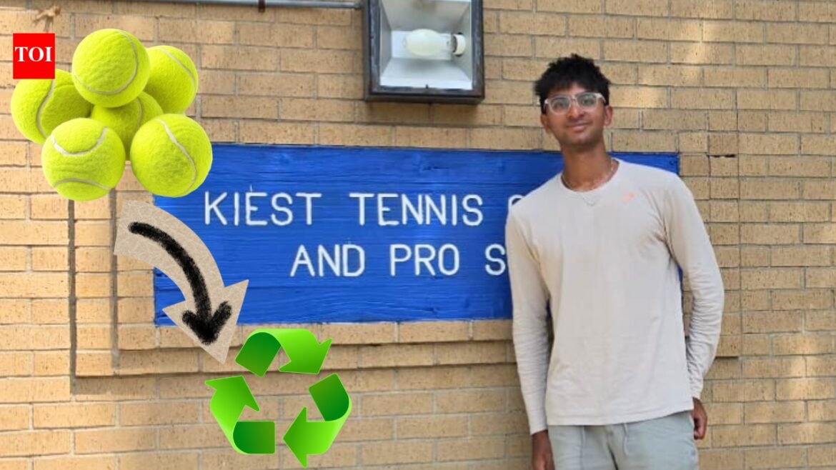 Meet Prem Kamasani: How one Indian-American teen turned his coach’s discarded tennis balls into a nonprofit recycling over 160,000 balls across the US