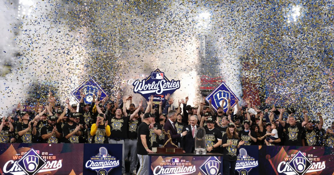 Milwaukee Brewers win first World Series title