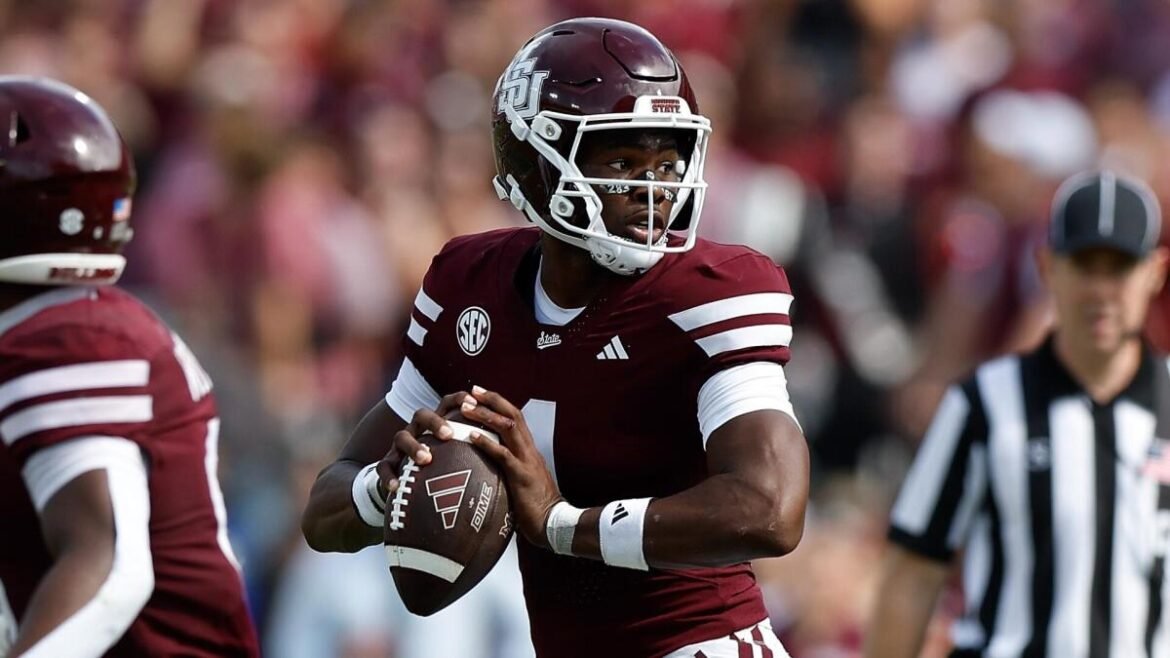 Mississippi State QB Kamario Taylor's status vs. LSU uncertain amid foot injury