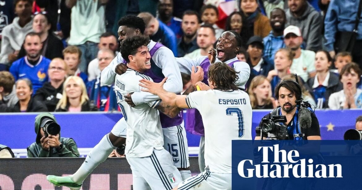 Nations League: Italy earn draw against 10-man France, Northern Ireland stun Ukraine | Nations League