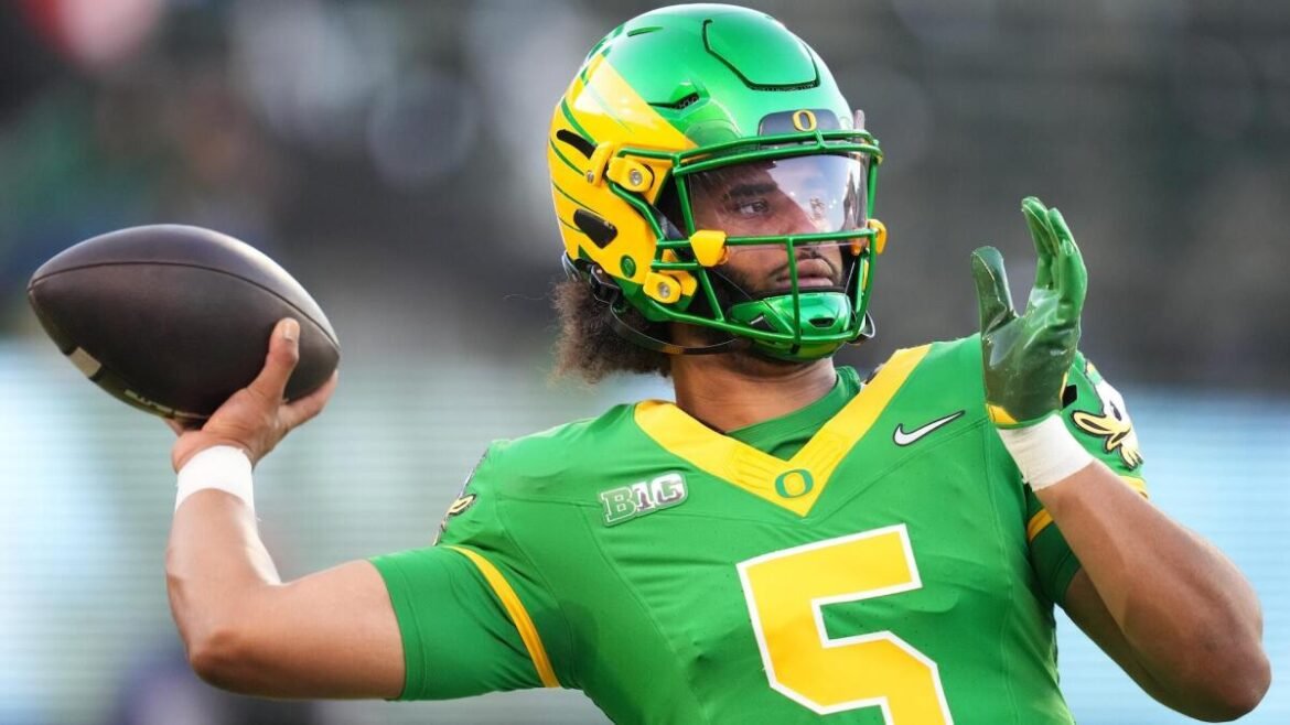 Oregon QB Dante Moore ruled out vs. UCLA: Dylan Raiola to get first Ducks start