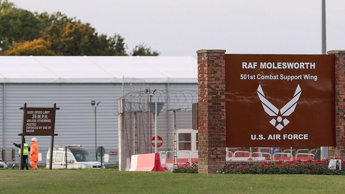 RAF Molesworth breach leads to arrests under National Security Act