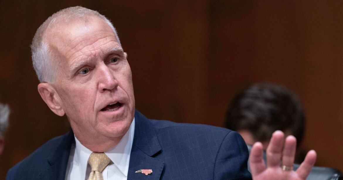 Retiring GOP Sen. Thom Tillis Sucks Up To Trump In New Book