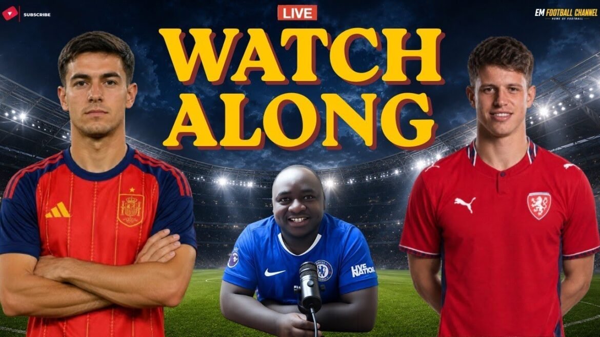 SPAIN 0-0 CZECHIA | LIVE WATCHALONG-UEFA NATIONS LEAGUE
