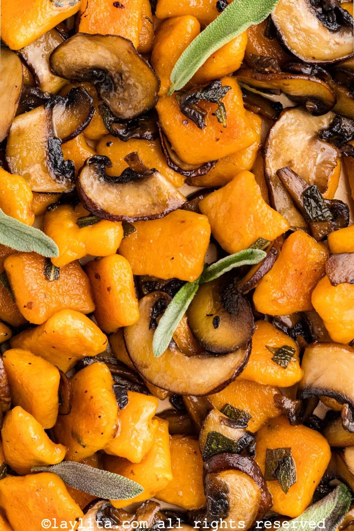 Sweet Potato Gnocchi (with Mushroom Sage Butter Sauce) – Laylita's Recipes