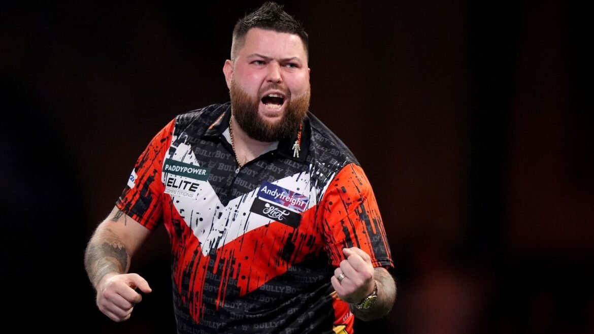Swiss Darts Trophy: Former world champion Michael Smith plans on playing '100 per cent of the tournaments' in 2027 after opening win | Darts News