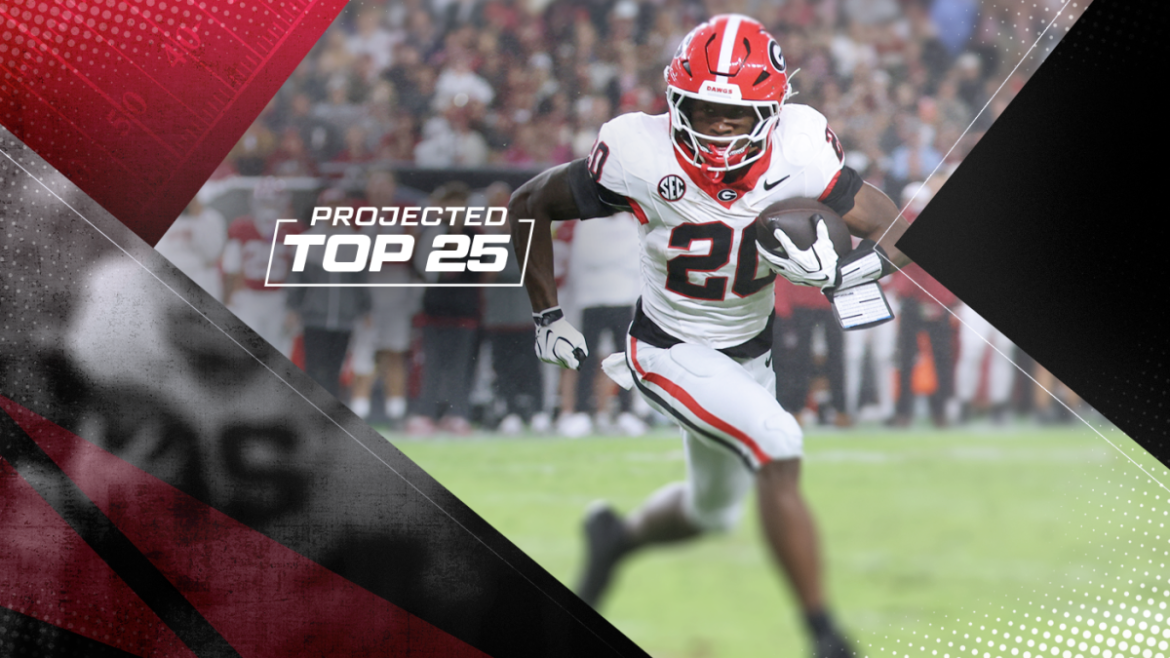 Tomorrow's Top 25 Today projects college football rankings after Week 6