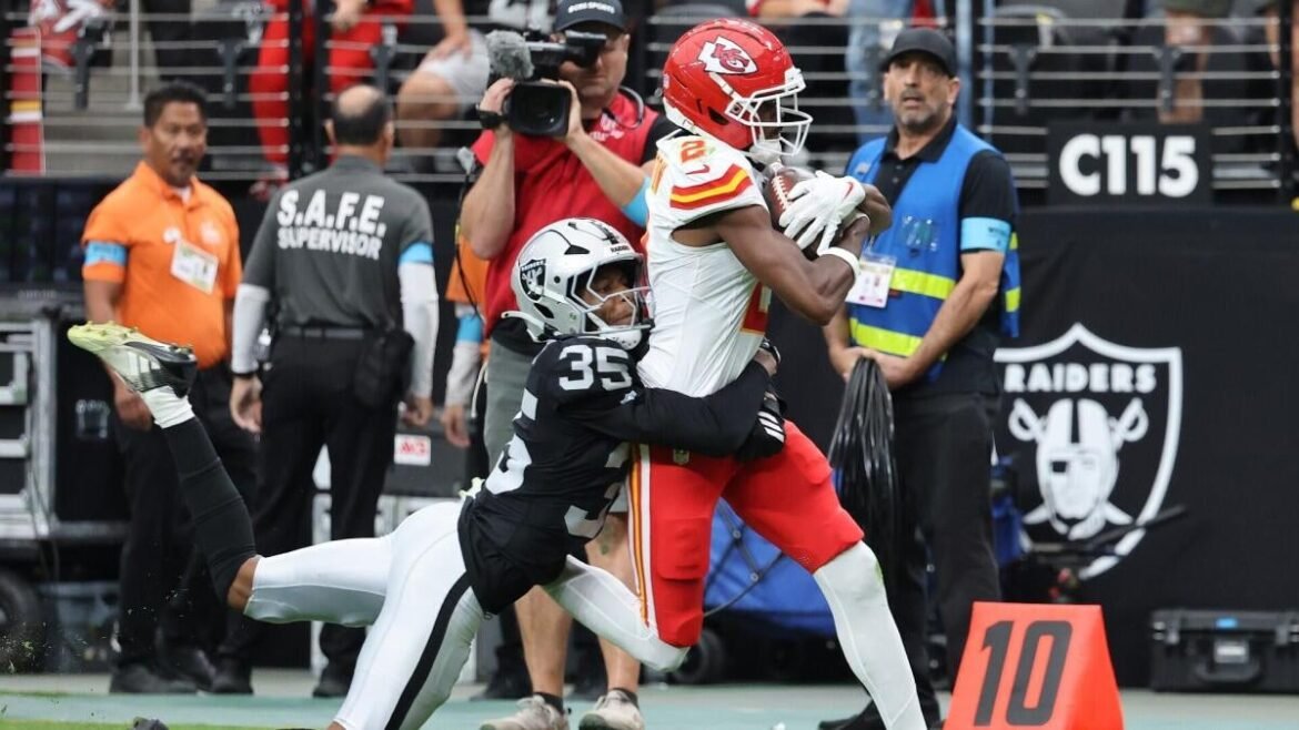 Tyquan Thornton to have surgery after ankle injury; 'chance' Chiefs' WR could return this season, per insider