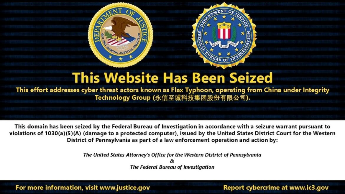 Chinese hacking tools disrupted by US