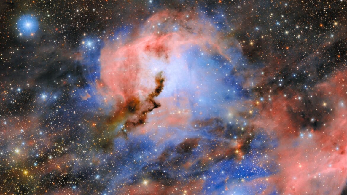 Vera C. Rubin Observatory locks eyes with sinister Seagull Nebula in long-awaited test image — Space photo of the week