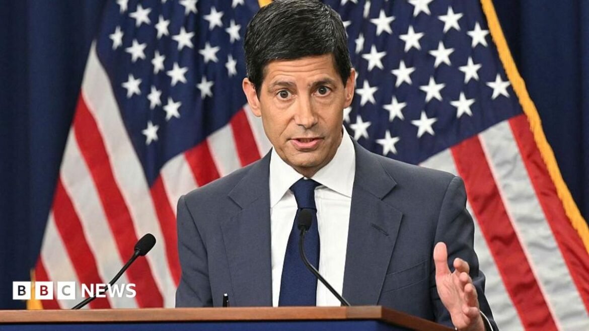 US Federal Reserve Chair Kevin Warsh speaks during a press conference following the Federal Open Market Committee's interest-rate decision in Washington, DC, on October 28, 2026.