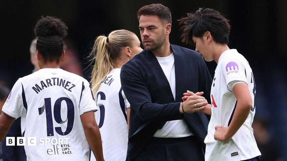 Martin Ho with Tottenham players 