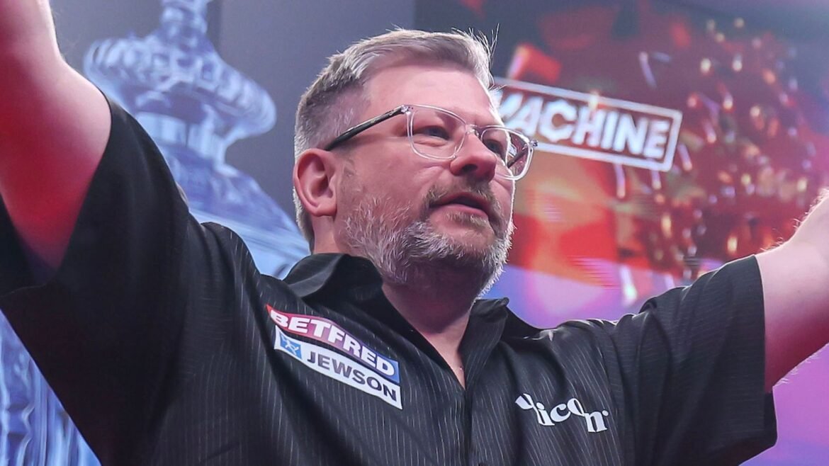 James Wade will face Luke Humphries in the semi-finals of the World Grand Prix on Saturday
